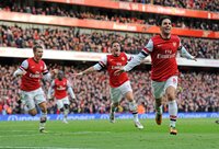 Arsenal v QPR  271012