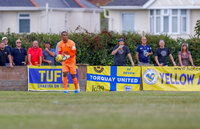 Exmouth Town v Torquay United, Exmouth, UK - 12 July 2022