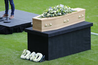 Gordon Sparks funeral service, Plymouth, UK - 2 Nov 2022