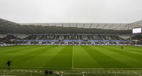 Swansea City v Stoke City, Swansea, UK - 10 Apr 2024