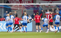 Brighton & Hove Albion Women v Manchester United, Crawley, UK - 09 March 2024