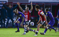 Exeter City v Tranmere Rovers, Exeter, UK - 12 Dec 2020