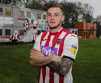 Exeter City Player Signing, Exeter, UK - 16 Jan 2020