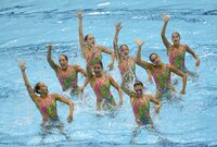 Synchronised Swimming team 090812