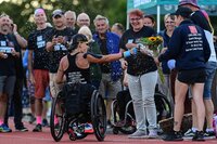 Lexi Chambers World Record Attempt, Exeter, UK - 21 Aug 2023