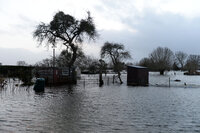 Moorland Floods Somerst 050214