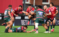 Gloucester Rugby v Leicester Tigers, Gloucester, UK 30 Aug 2020