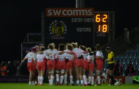 Exeter Chiefs Women v Worcester Warriors Women, Exeter, UK - 3 Dec 2022