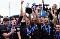 Exeter Chiefs Women v Saracens Women, Worcester, UK - 3 June 2022