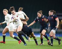 England v France Women, London - UK 4 Feb 2017