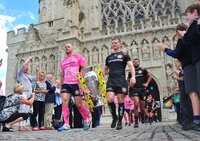 Exeter Chiefs Kit Launch, Exeter, UK - 12 July 2017
