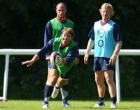 England Rugby Team Training 310707