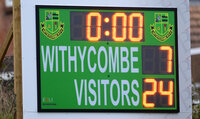 Withycombe RFC v Torquay Athletic, Withycombe, UK - 28 Jan 2023