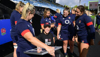 England Red Roses Captains run, Exeter, UK - 22 Sept 2023