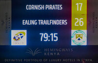 Cornish Pirates v Ealing Trailfinders, Penzance, UK - 5 Apr 2024